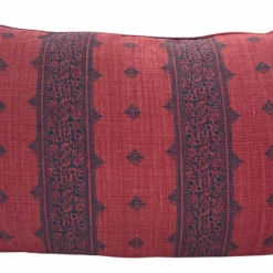 Peter Dunham Fez Raspberry Lumbar Pillow Cover Indoor