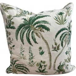 Lisa Fine Indoor Pasha Green (Palm) Pillow Cover