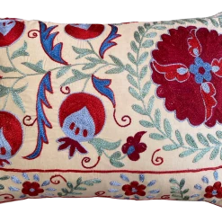 Well Made Home Embroidered Floral Multi Pillow Cover Indoor