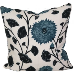 Schuyler Samperton Celandine Azure Pillow Cover