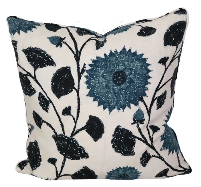 Schuyler Samperton Celandine Azure Pillow Cover 1 Schuyler Samperton Celandine Azure Pillow Cover