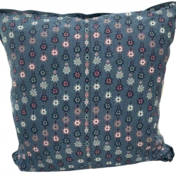Peter Dunham Cosima Blue/Pink Pillow Cover Indoor