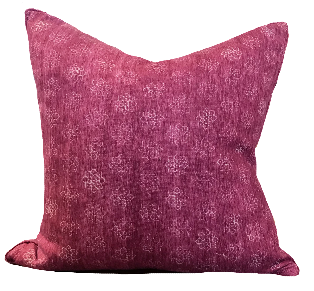 Schuyler Samperton Doshi Hibiscus Pillow Cover 1 Schuyler Samperton Doshi Hibiscus Pillow Cover