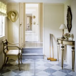 King's House Oriental Rugs Eliza Oyster Harbors Blue Rug