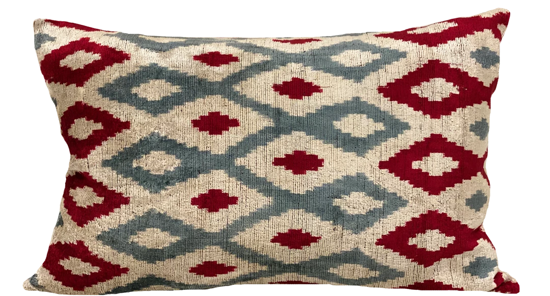 MD Home Engin Velvet Ikat Pillow Cover Indoor 1 MD Home Engin Velvet Ikat Pillow Cover Indoor
