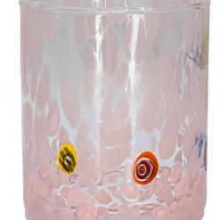EMPORIUM58MIRANO Murano Glasses- Pink Glassware