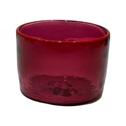 Matthew Clark Glass Small Red Glass Bowl