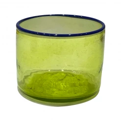 Matthew Clark Glass Small Yellow Glass Bowl TABLEWARE