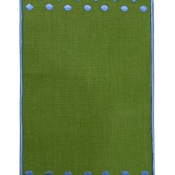 Well Made Home Green Zig Zag Cocktail Napkins