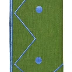 Well Made Home Green Zig Zag Napkins