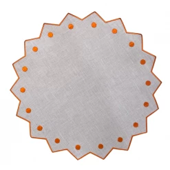 Well Made Home Pink Zig Zag Placemats Table Linens