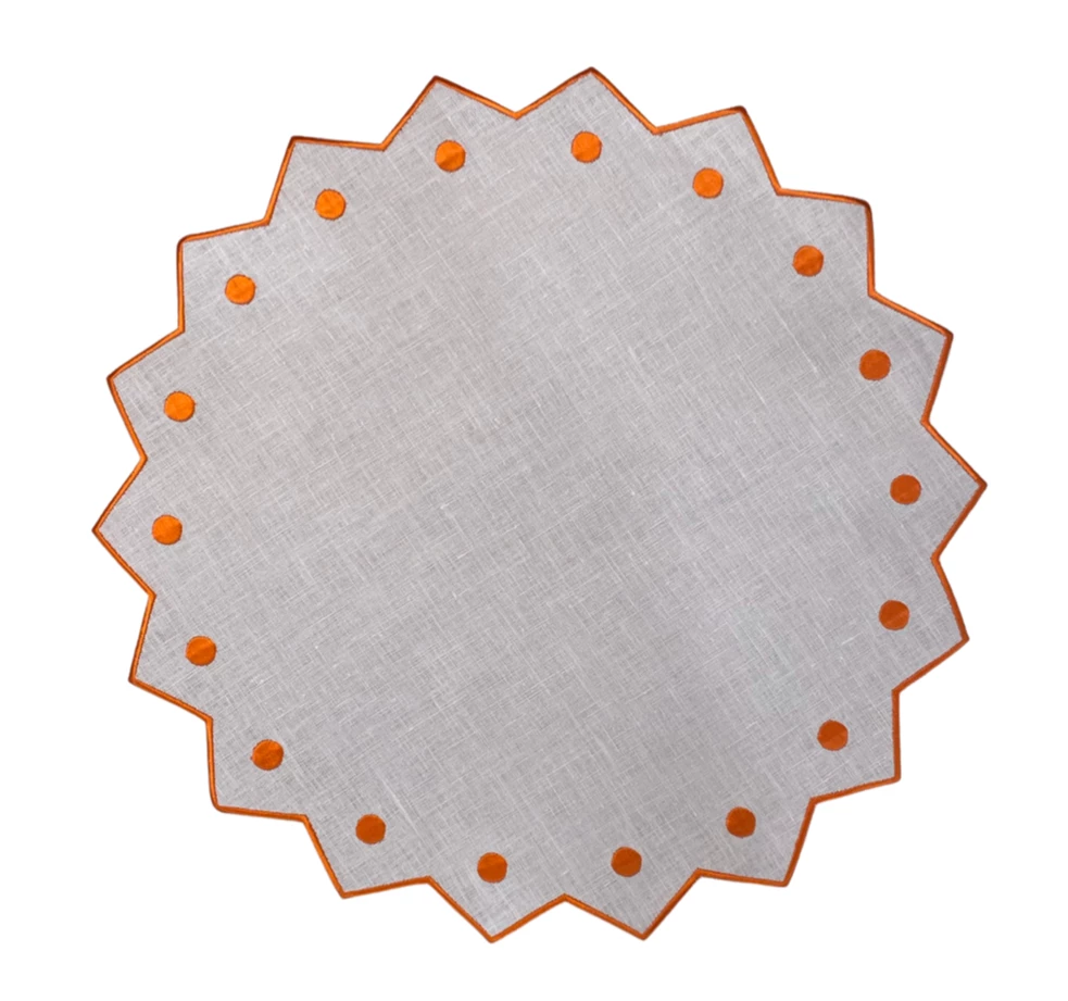 Well Made Home Pink Zig Zag Placemats Table Linens 1 Well Made Home Pink Zig Zag Placemats Table Linens