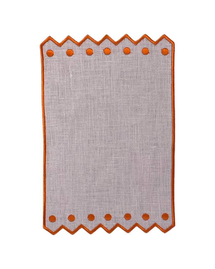 Well Made Home Pink Zig Zag Cocktail Napkins 1 Well Made Home Pink Zig Zag Cocktail Napkins