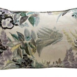 Tulu Madame Farfalla Lavender Pillow Cover Indoor