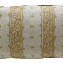 Peter Dunham Fez Gold Lumbar Pillow Cover