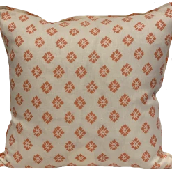 Kathryn Ireland Sidone Coral Pillow Cover