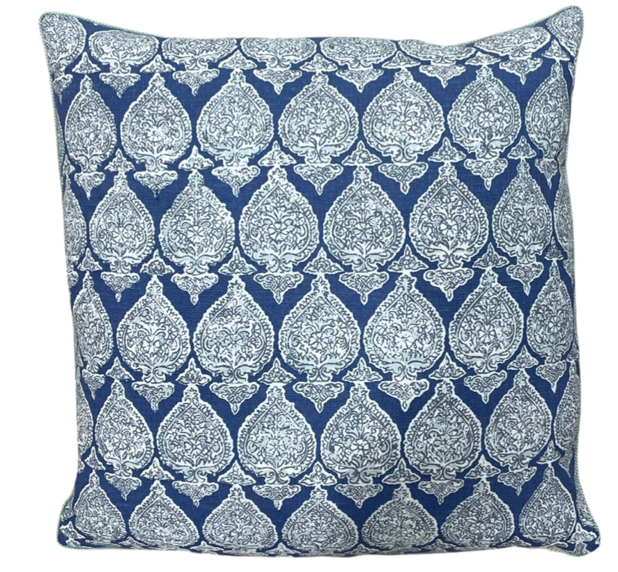 Raoul Textiles Sari Majolica Pillow Cover Indoor 1 Raoul Textiles Sari Majolica Pillow Cover Indoor