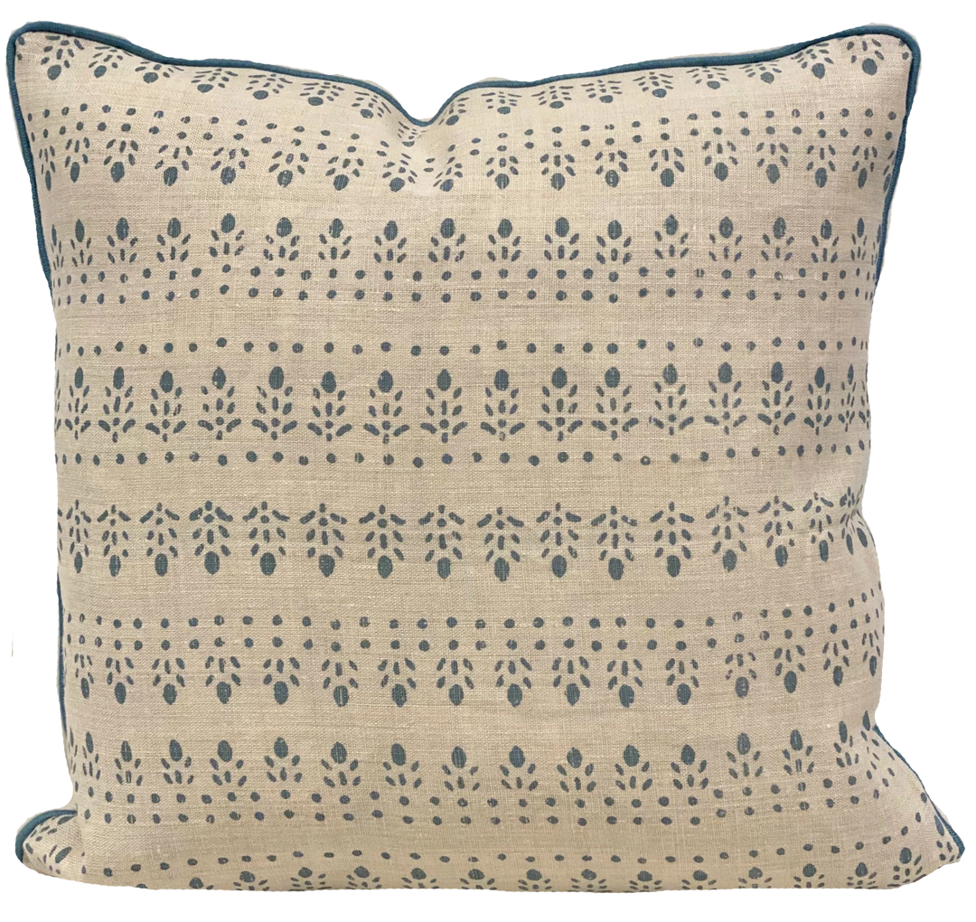 Alice Sergeant Najwa Spring Blue Pillow Cover Indoor 1 Alice Sergeant Najwa Spring Blue Pillow Cover Indoor