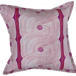 Tulu Indoor Harper Pink Pillow Cover