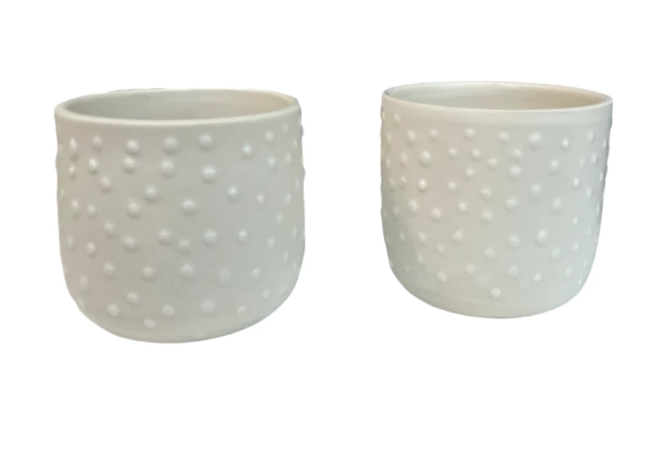 Kris McIntosh ACCESSORIES Small Textured Cups 1 Kris McIntosh ACCESSORIES Small Textured Cups