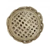 Klatso Woven Iraca Coaster And Holder (set Of 4)