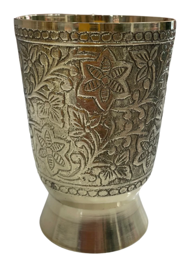 Well Made Home Floral Lassi Cup TABLEWARE 1 Well Made Home Floral Lassi Cup TABLEWARE