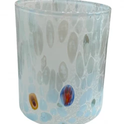 EMPORIUM58MIRANO Glassware Murano Glasses- White