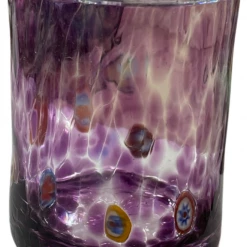 EMPORIUM58MIRANO Glassware Murano Glasses- Purple