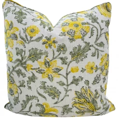 Lisa Fine Zahra Sage Soleil Pillow Cover