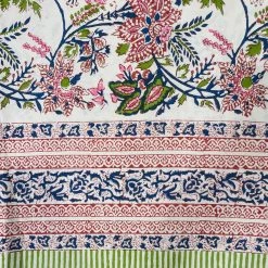 Well Made Home Multi Palempore Block Print Tablecloth