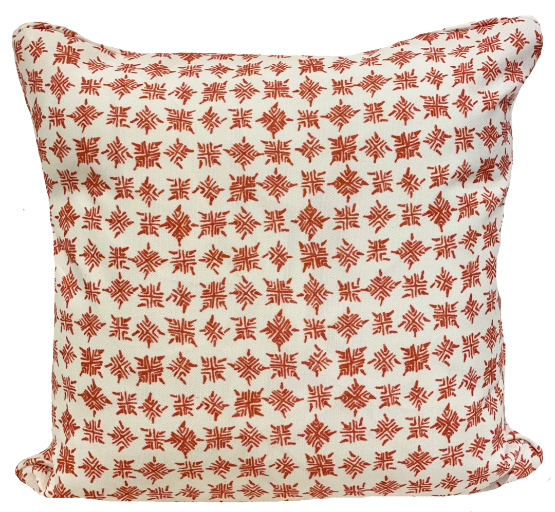 Schuyler Samperton Firefly Outdoor Coral Pillow 1 Schuyler Samperton Firefly Outdoor Coral Pillow