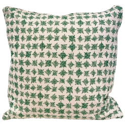 Schuyler Samperton Indoor Firefly Outdoor Lizard Green Pillow