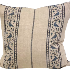 Lisa Fine Indoor Baroda I Indigo Pillow Cover