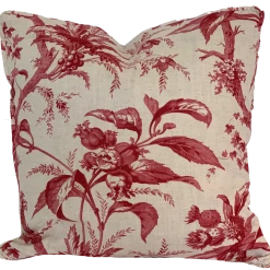Lisa Fine Pomona Red Pillow Cover