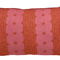 Peter Dunham Fez Pink/Orange Pillow Cover Indoor