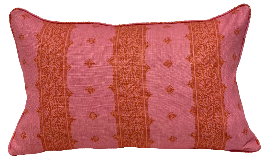 Peter Dunham Fez Pink/Orange Pillow Cover Indoor 1 Peter Dunham Fez Pink/Orange Pillow Cover Indoor