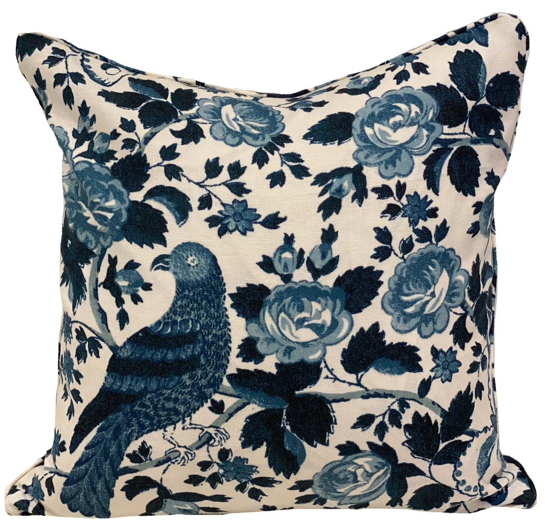 Schuyler Samperton Caledonia Blue Pillow Cover 1 Schuyler Samperton Caledonia Blue Pillow Cover