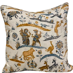 Lisa Fine Indoor Indian Story Curry Pillow Cover