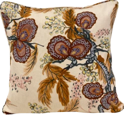 Ferrick Mason Kinkead Terracotta Teal Pillow Cover