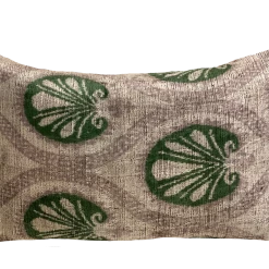 MD Home Shell Velvet Ikat Pillow Cover