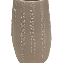 Kris McIntosh ACCESSORIES Textured Ivory Vase
