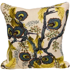 Ferrick Mason Indoor Kinkead Slate Blue Pillow Cover