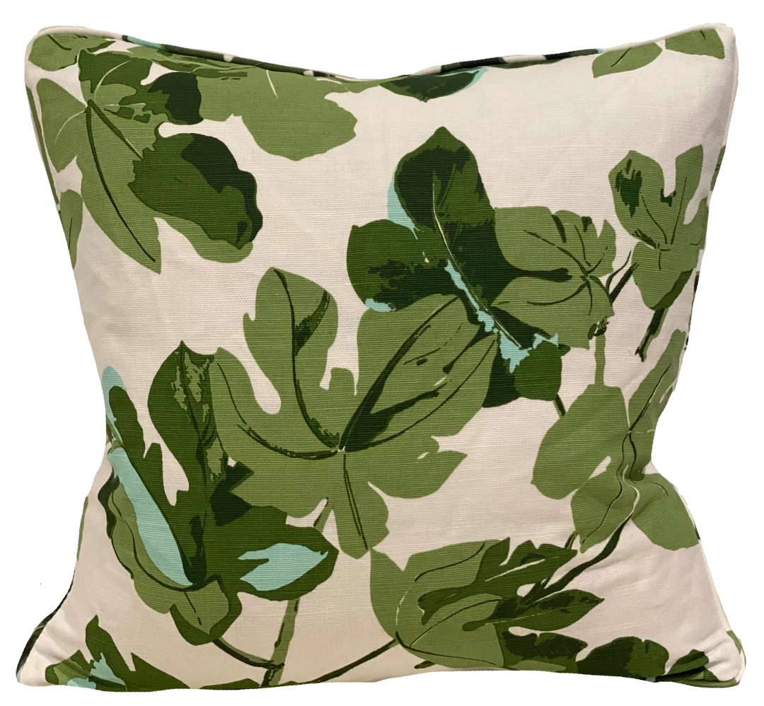 Peter Dunham Fig Leaf Original Outdoor Pillow Indoor 1 Peter Dunham Fig Leaf Original Outdoor Pillow Indoor