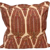 Lisa Fine Ayesha Paisley Spinel/Ivory Pillow Cover
