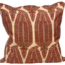 Lisa Fine Ayesha Paisley Spinel/Ivory Pillow Cover