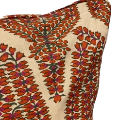 Lisa Fine Ayesha Paisley Spinel/Ivory Pillow Cover