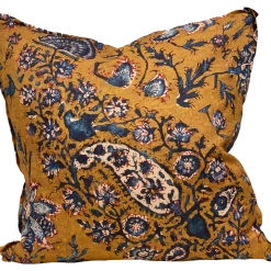 Lisa Fine Cochin Burnt Sugar Pillow Cover Indoor