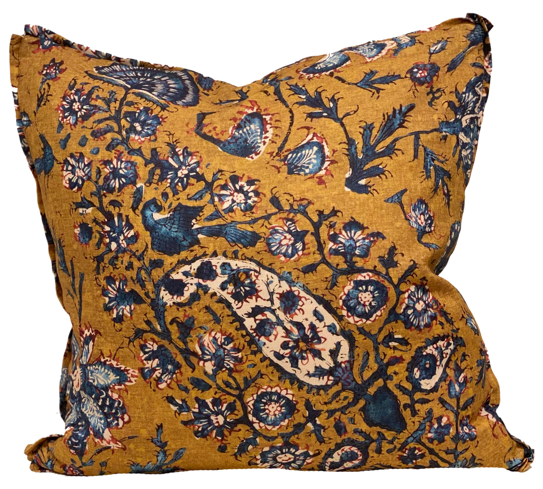 Lisa Fine Cochin Burnt Sugar Pillow Cover Indoor 1 Lisa Fine Cochin Burnt Sugar Pillow Cover Indoor