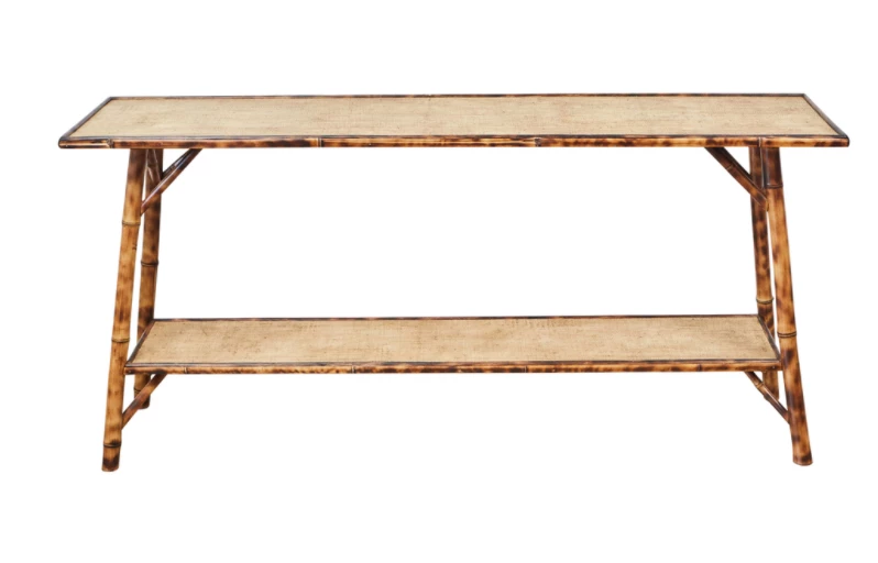 Jefferson West FURNITURE Custom Bamboo Console Table 1 Jefferson West FURNITURE Custom Bamboo Console Table
