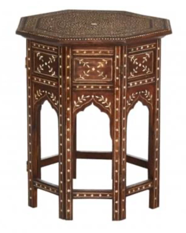 John Robshaw Bone Inlay Table FURNITURE 4 John Robshaw Bone Inlay Table FURNITURE